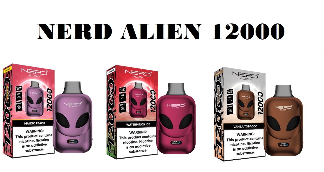 NERD ALIEN 12000 PUFFS