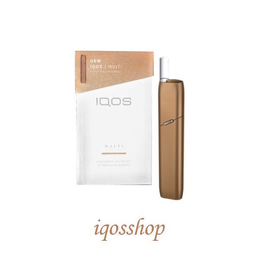 IQOS 3 MULTI KIT BRILLIANT GOLD IN DUBAI UAE - Image 3