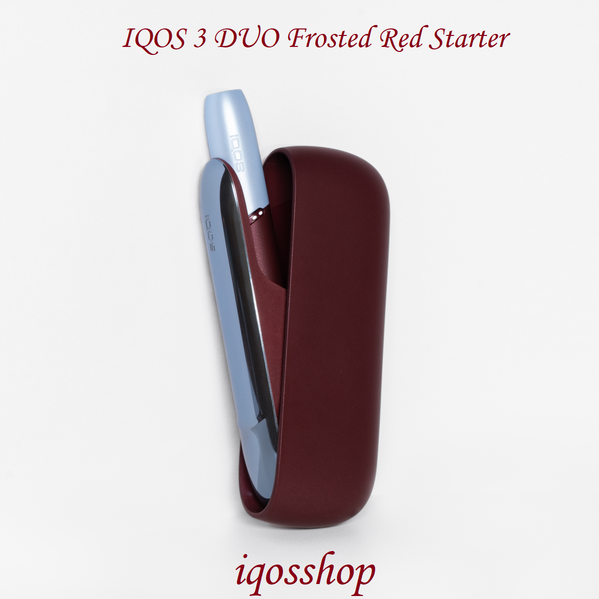 IQOS 3 DUO KIT FROSTED RED STARTER LIMITED EDITION IN DUBAI UAE - Image 2