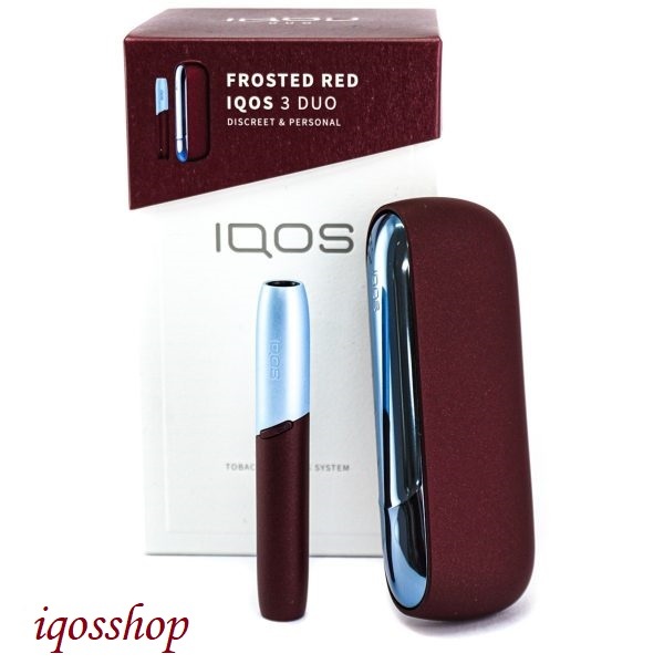 IQOS 3 DUO KIT FROSTED RED STARTER LIMITED EDITION IN DUBAI UAE - Image 4