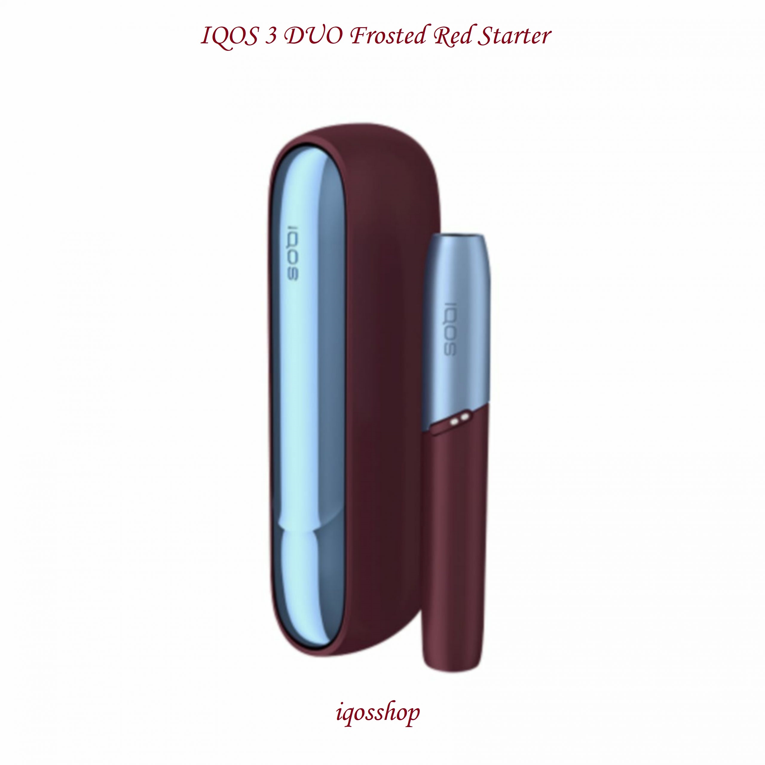 IQOS 3 DUO KIT FROSTED RED STARTER LIMITED EDITION IN DUBAI UAE - Image 5