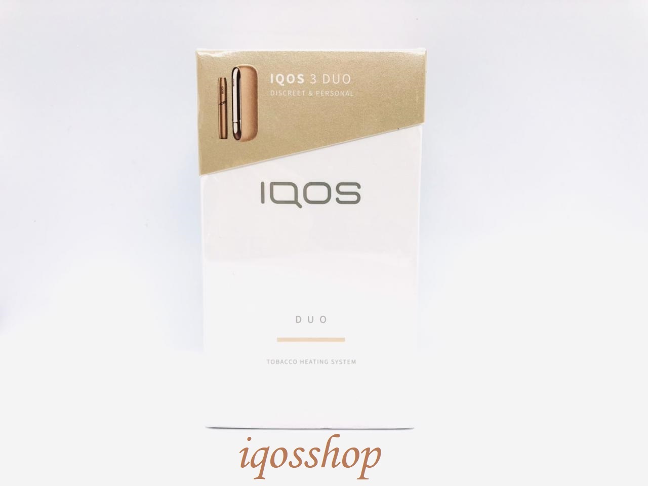 IQOS 3 DUO BRILLIANT GOLD IN DUBAI UAE - Image 4