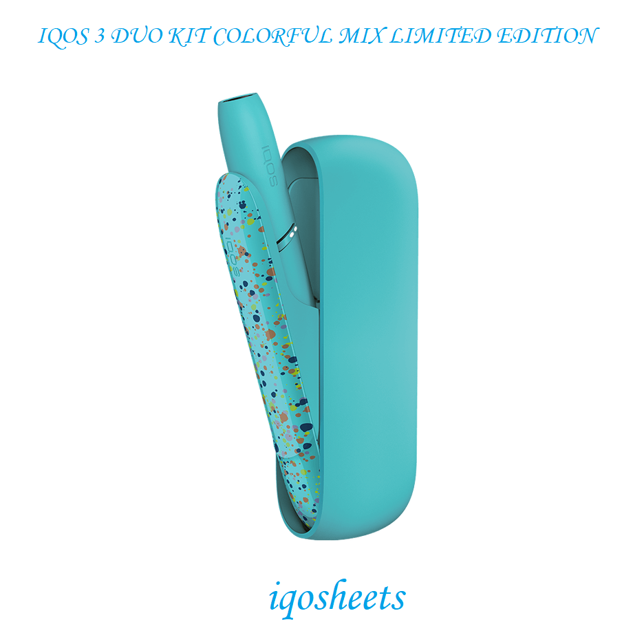 IQOS 3 DUO KIT COLORFUL MIX LIMITED EDITION IN DUBAI UAE - Image 2