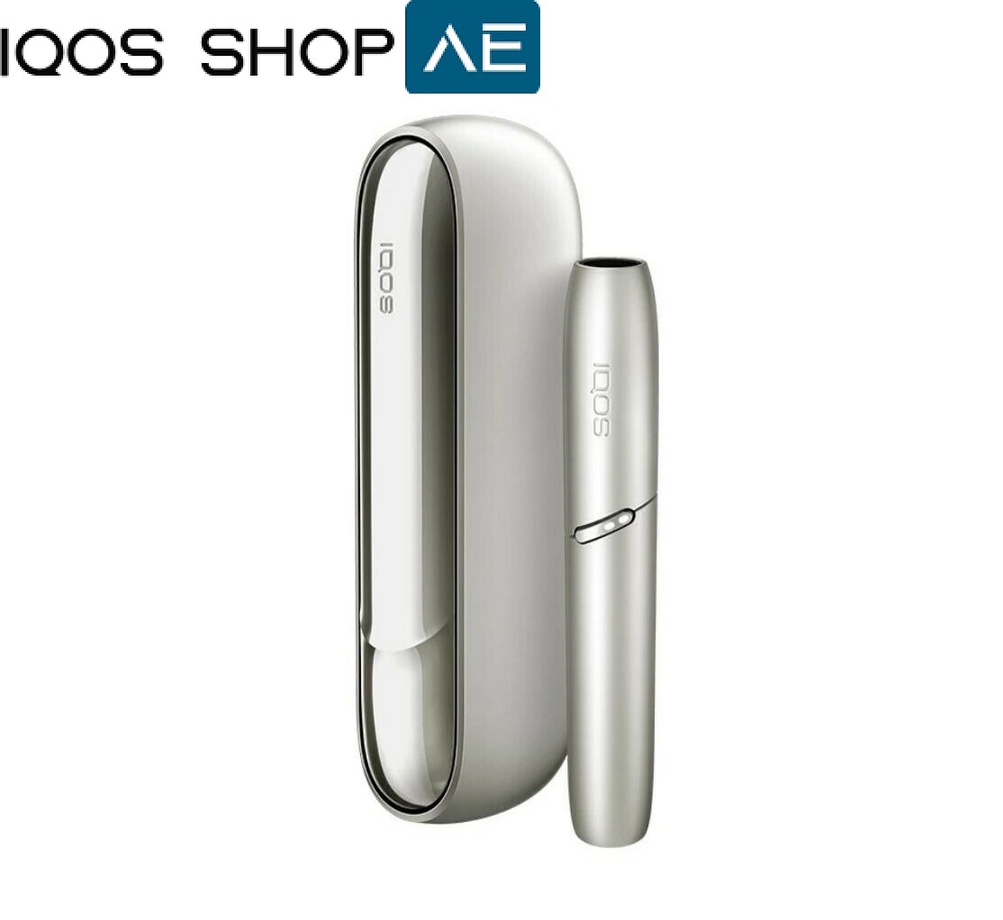 IQOS 3 DUO KIT MOONLIGHT SILVER LIMITED EDITION IN DUBAI UAE
