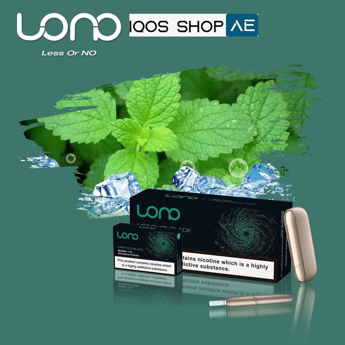 HEETS LONO UNBURNED HERBAL STICK IN DUBAI UAE - Image 9