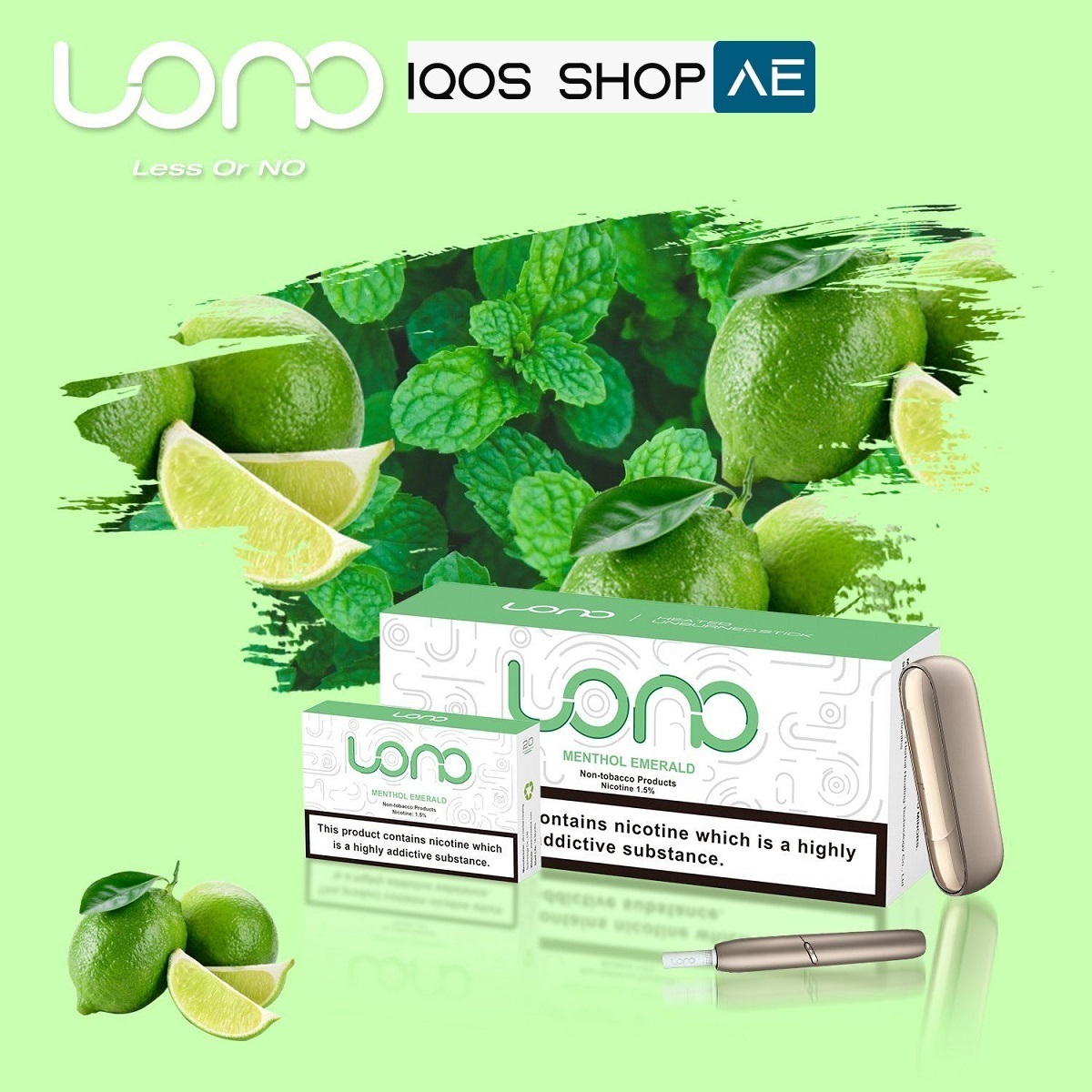HEETS LONO UNBURNED HERBAL STICK IN DUBAI UAE - Image 8