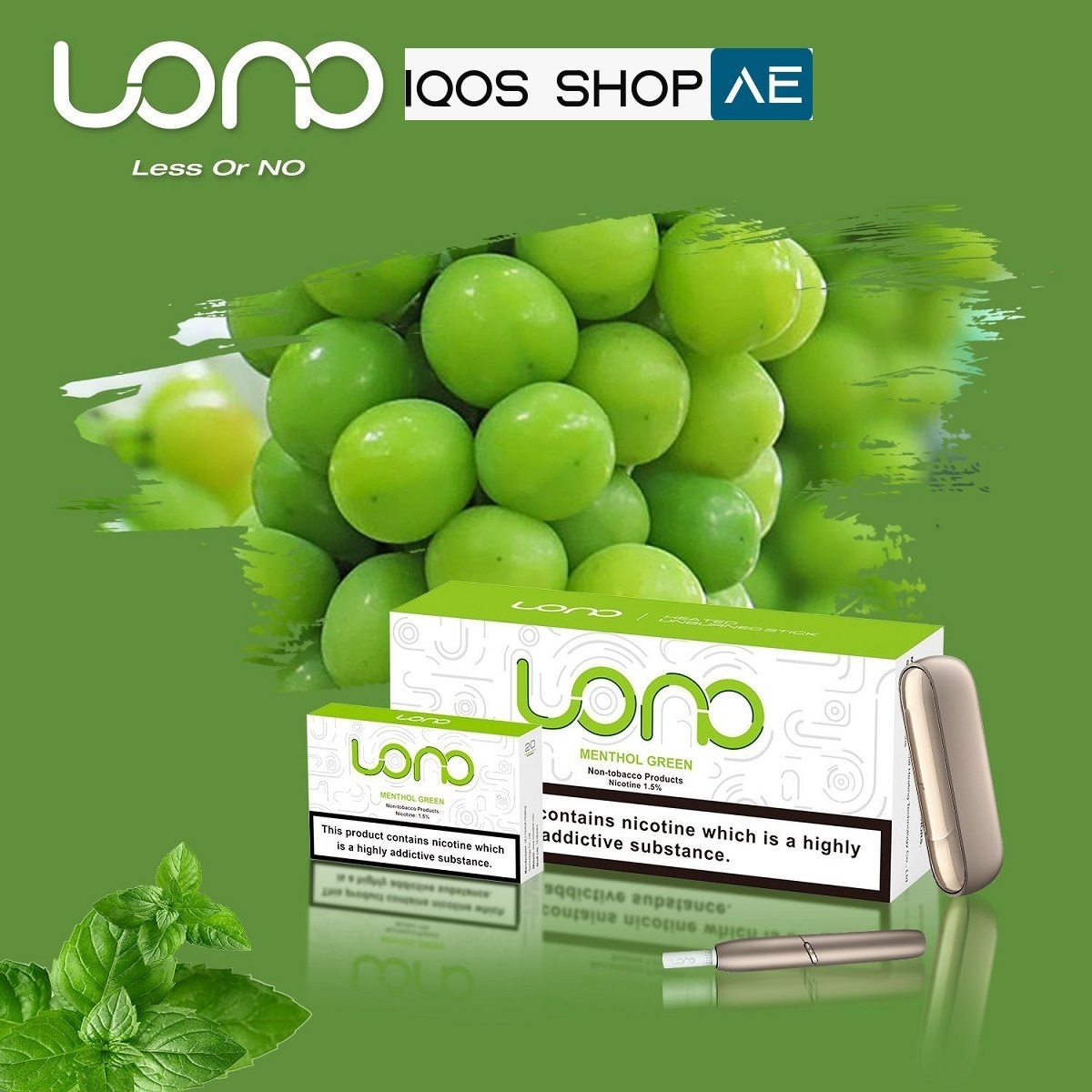 HEETS LONO UNBURNED HERBAL STICK IN DUBAI UAE - Image 7