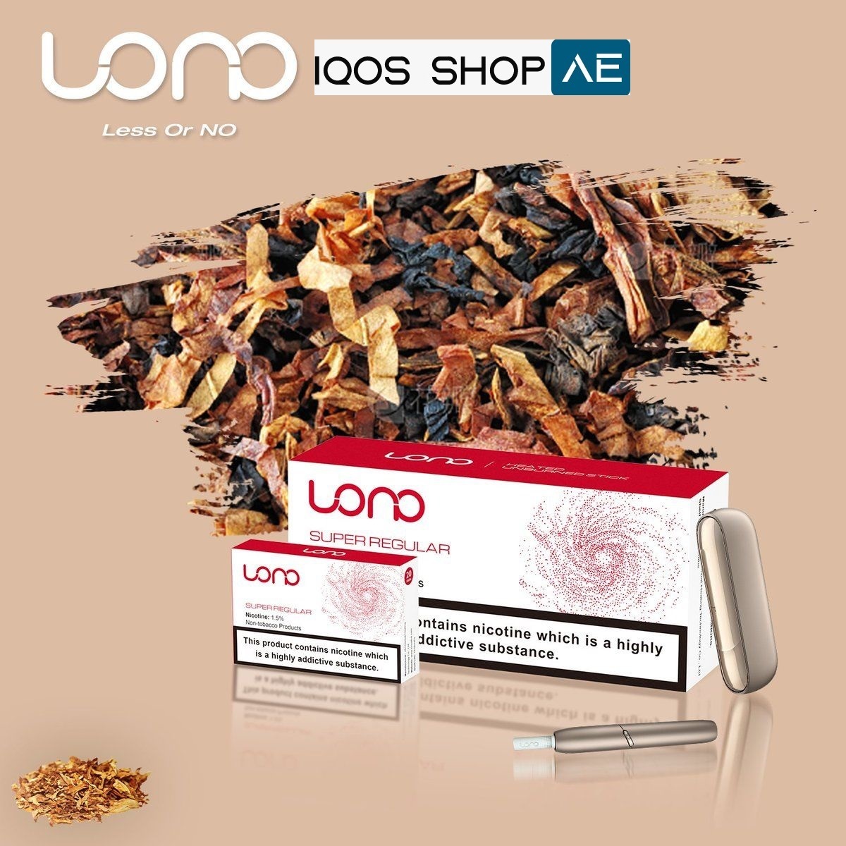 HEETS LONO UNBURNED HERBAL STICK IN DUBAI UAE - Image 3