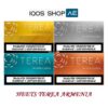 HEETS TEREA ARMENIA FOR IQOS ILUMA IN DUBAI HEETS TEREA ARMENIA Include: 1 Carton / 10 Small Packets / 200 Sticks.
