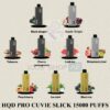 HQD PRO CUVIE SLICK 15000 PUFFS