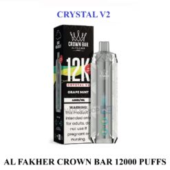 Alternative view of AL FAKHER CROWN BAR CRYSTAL V2 12000 PUFFS DISPOSABLE VAPE