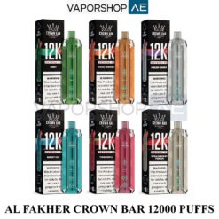 AL FAKHER CROWN BAR CRYSTAL V2 12000 PUFFS DISPOSABLE VAPE