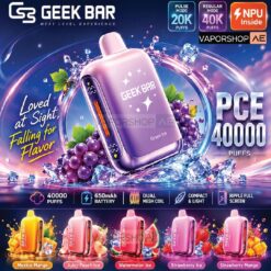 GEEK BAR PCE 40K PUFFS DISPOSABLE VAPE
