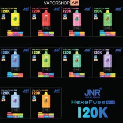 JNR HexaFuse 120K PUFFS (6 in 1) DISPOSABLE VAPE