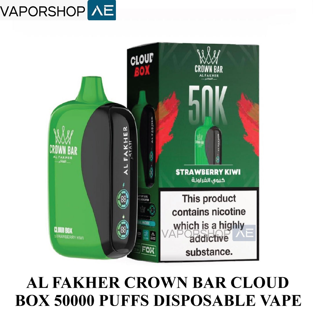 AL FAKHER CROWN BAR CLOUD BOX 50000 PUFFS - Image 3