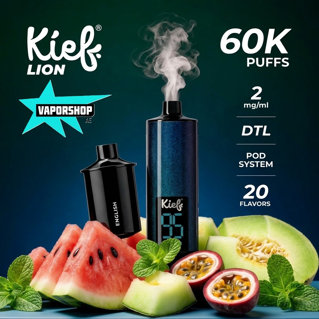 KIEF LION 60K PUFFS DISPOSABLE VAPE - Image 3